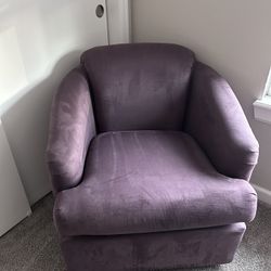 Purple Barrel Chair