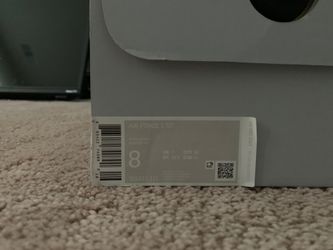 Right air force 1 size 8