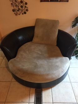 Round sofa couch