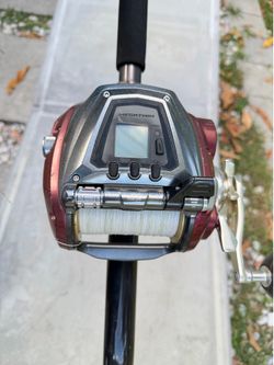 Daiwa Seaborg 1200 on deep drop rod