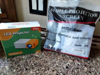 Projector And Screen