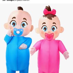 Gender Reveal Boy And Girl Costumes!
