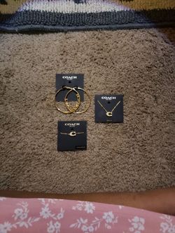 Coach Jewelry Set