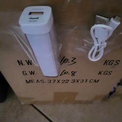 Bullet Power Bank With Cord 