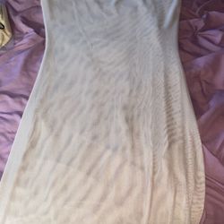 Nude Sheer Dress