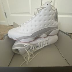 White Wolf Jordan 13s