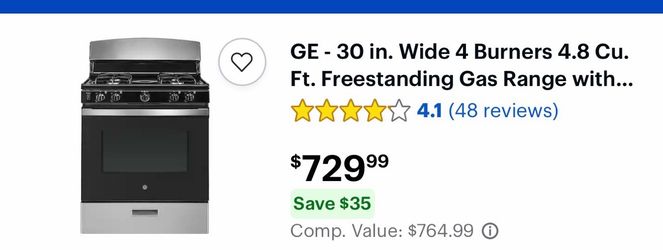 GE Gas Stove