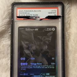 Zekrom BWR Psa 10