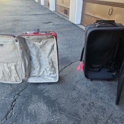 1 carry on 1 small size baggage