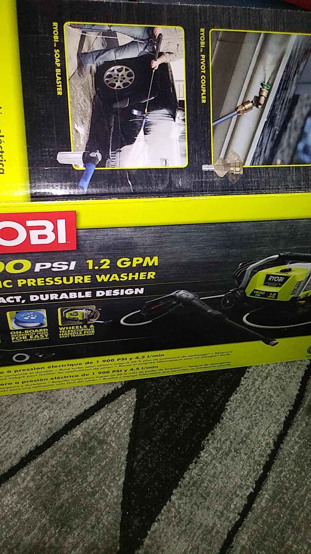 Ryobi pressure washer