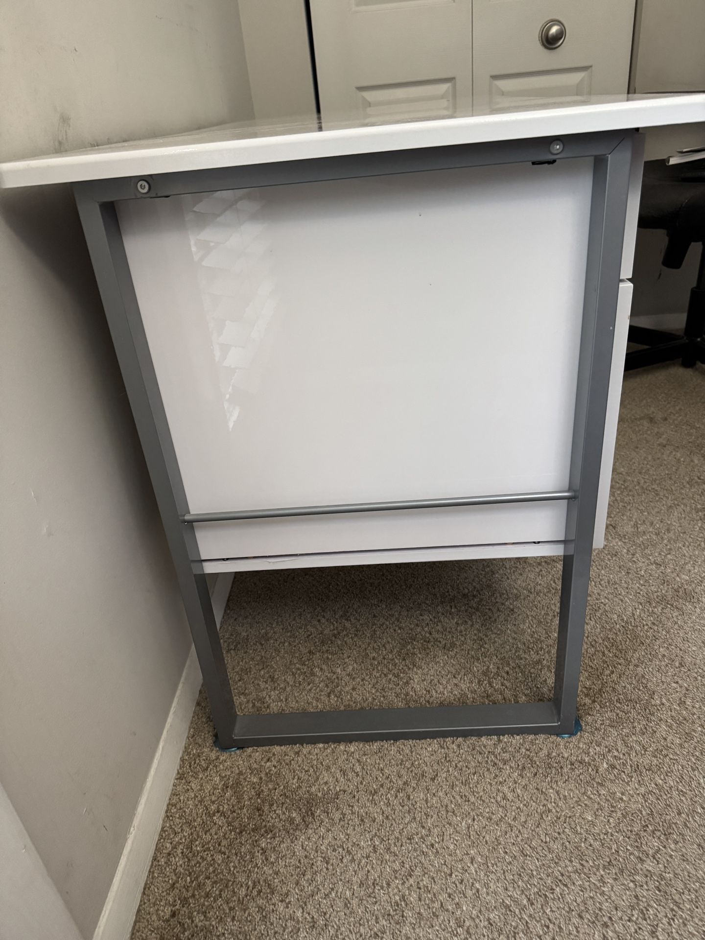 White Study Table