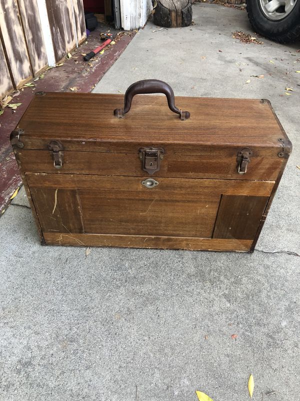 Vintage Machinist Tool Box H.Gerstner & Sons. Model 052 for Sale in
