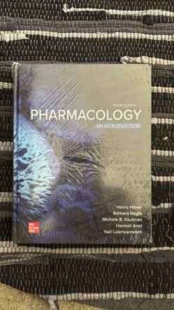 Pharmacology book sealed