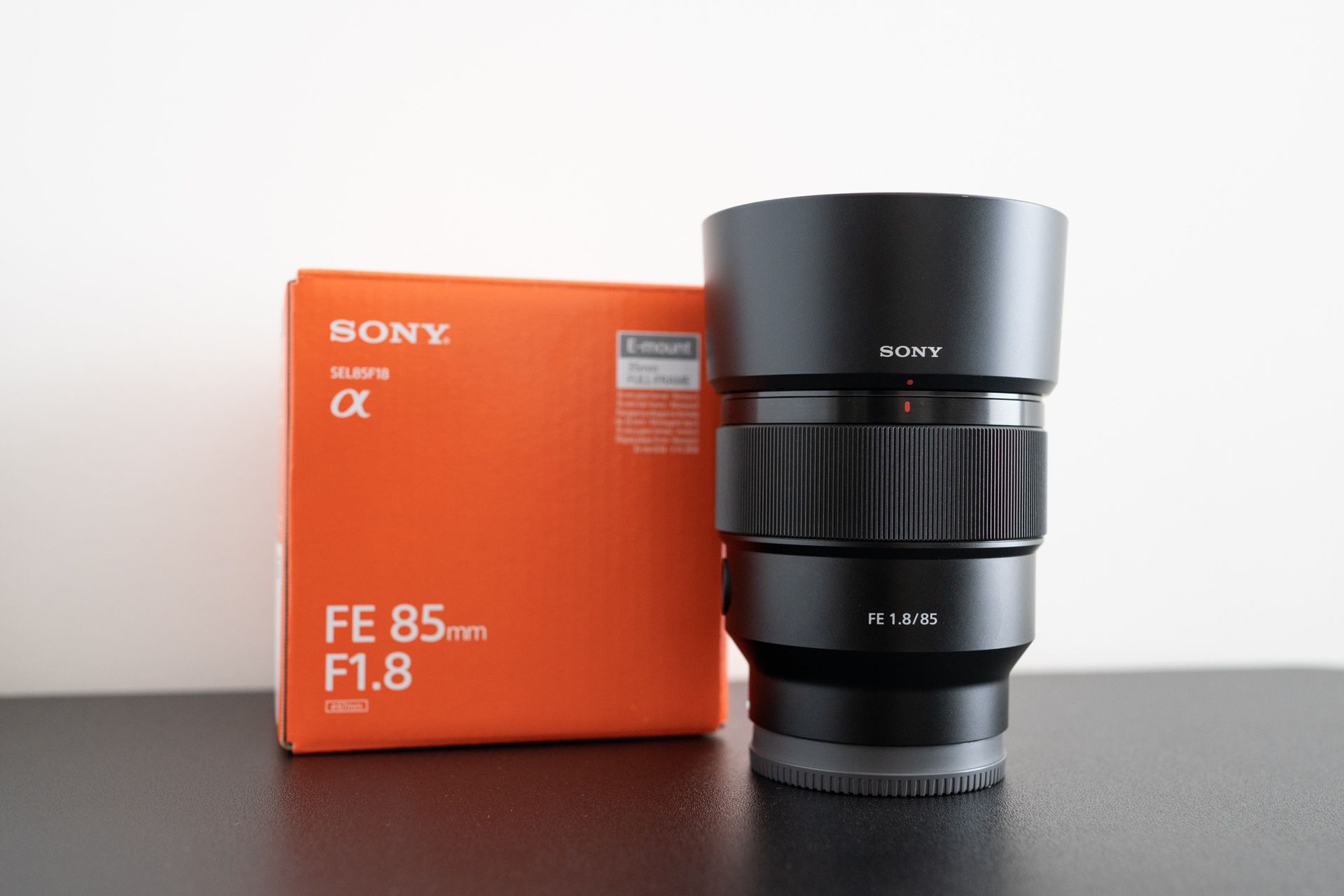 Sony 85mm F1.8 Lens Sold As Is