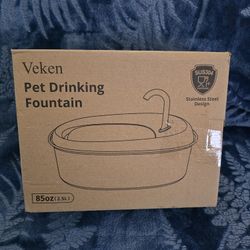 Veken Pet Drinking Fountain $11.99