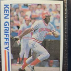 Ken Griffey Rare Baseball Card 