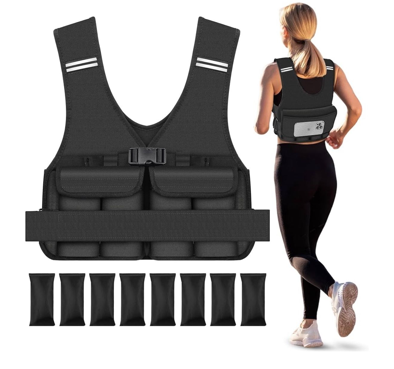 Weighted Vest (2–10 lbs) – New In Box