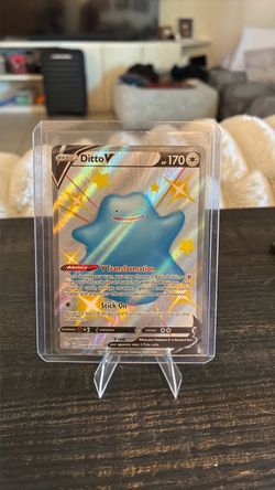 Ditto V Secret Rare Pokémon Card SV118/SV122