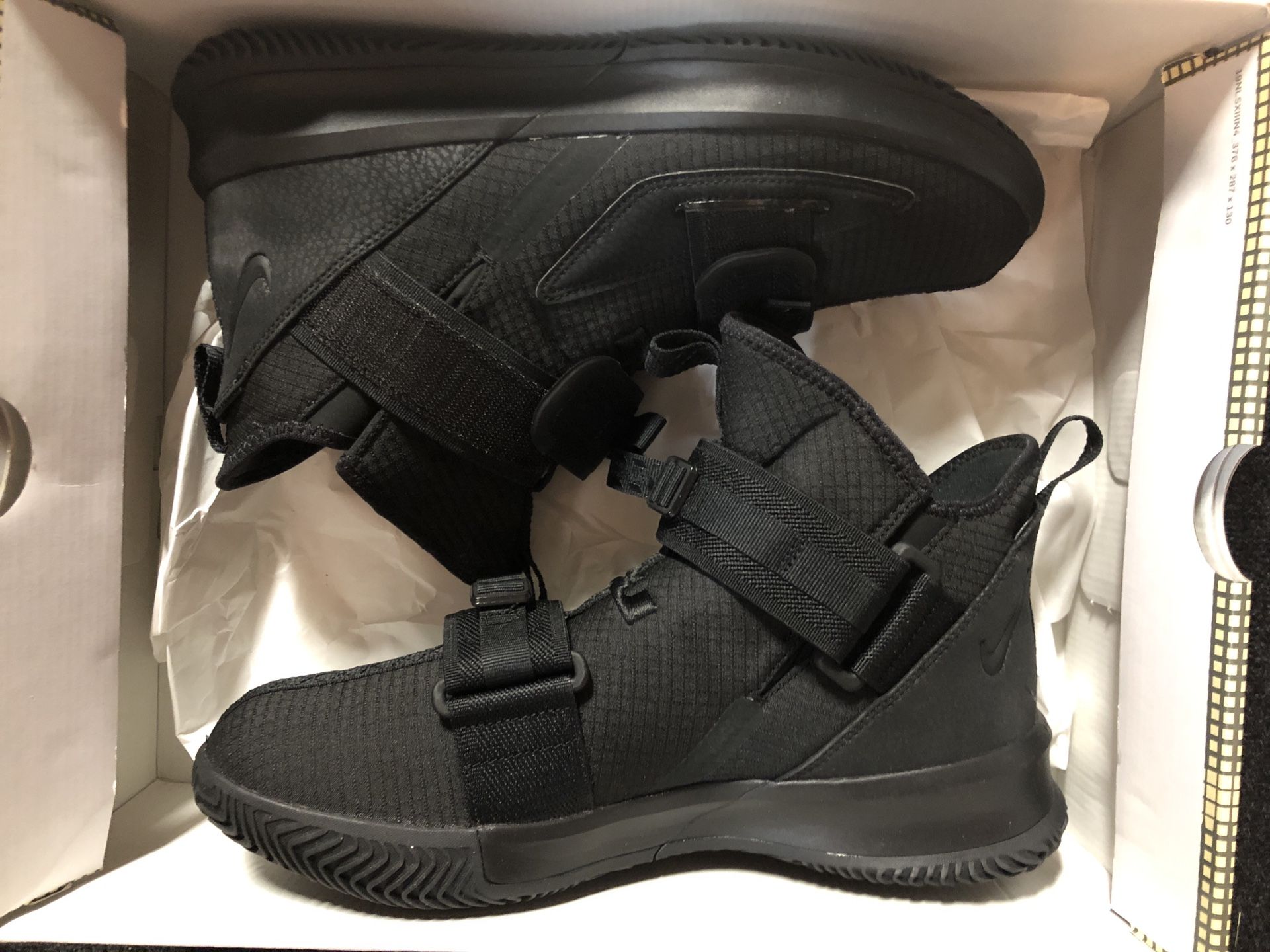 Nike Lebron Soldier 13 SFG Black 10 or 11 BNIB