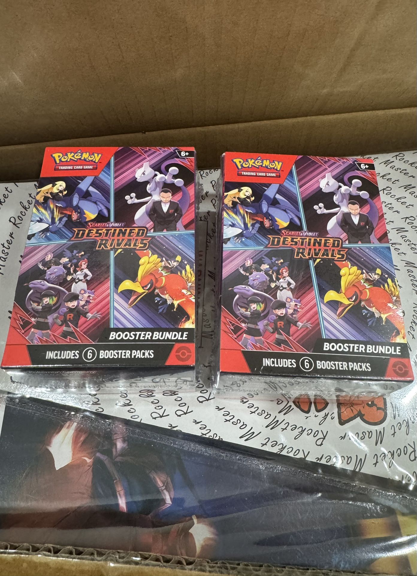 Pokemon Destined Rivals Booster Bundle
