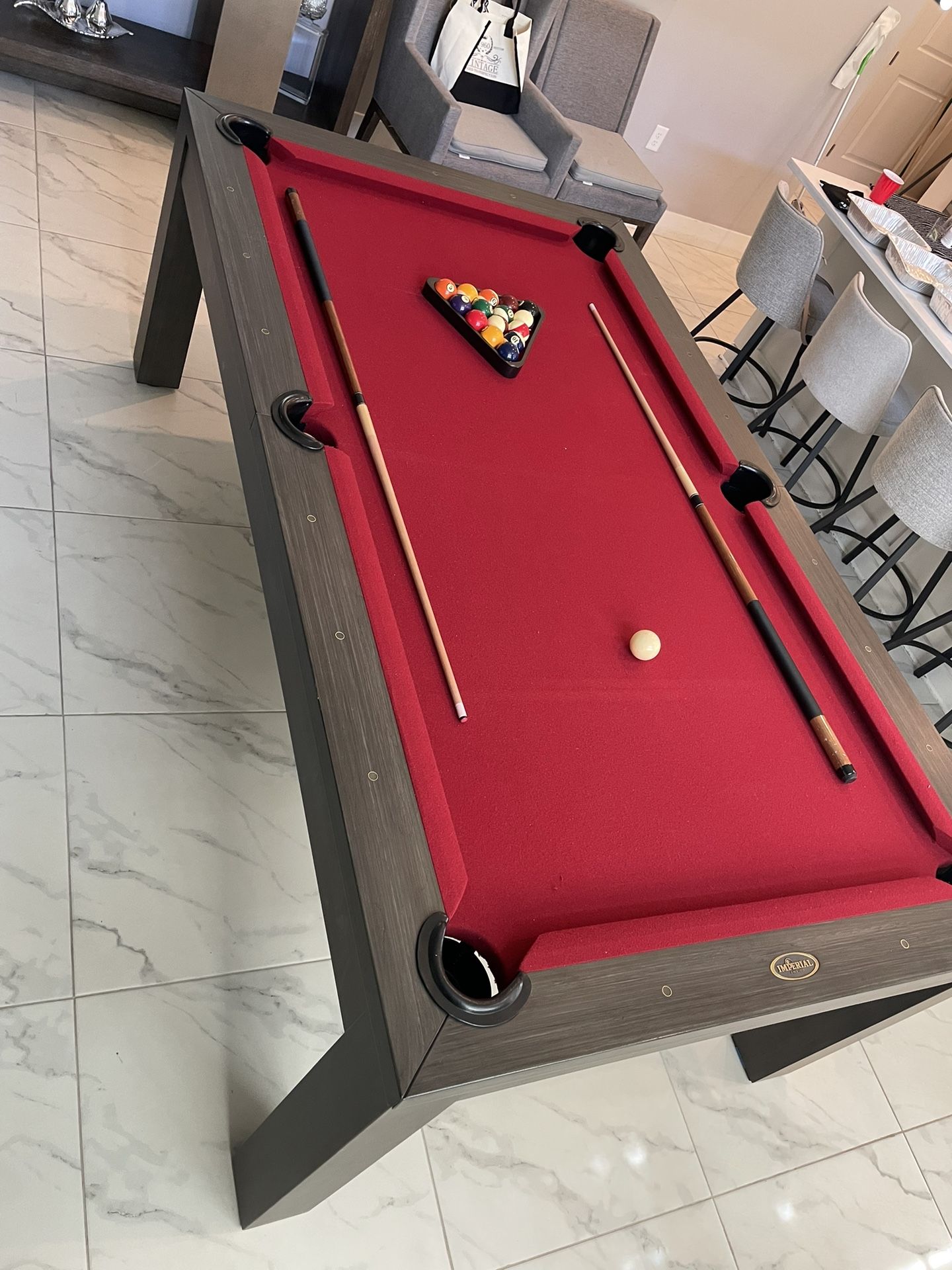 Pool Table Dinning Table 