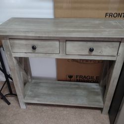 Table With Drawers