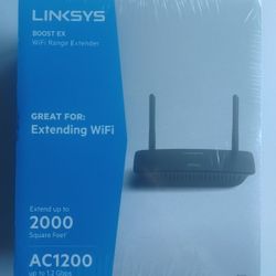 Linksys AC1200 Extending WIFI 2000 feet *******NEW