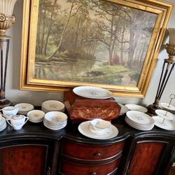 56-Piece Flair Pattern Princess China