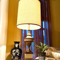 MCM Brass Stiffel Lamp 