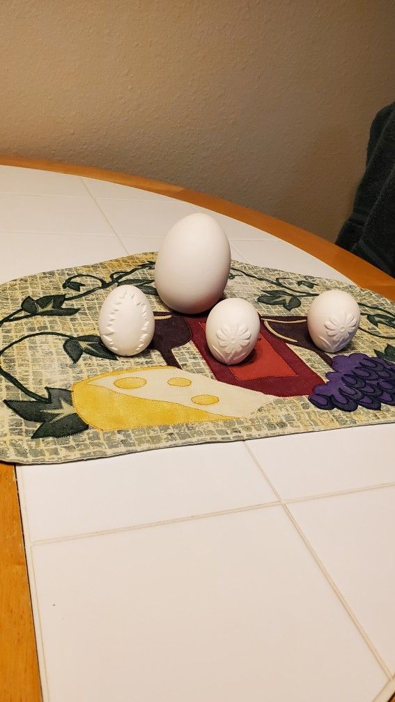 Ceramic Bisque Easter Eggs