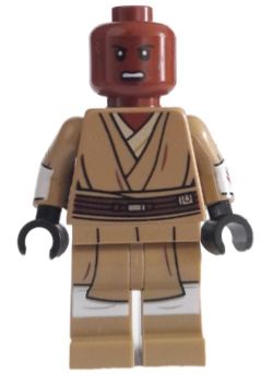 SW1205 Mace Windu (Dark Tan Legs, Open Mouth, Printed Arms)