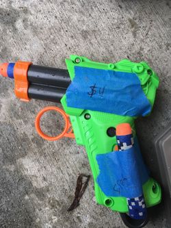 Nerf gun with darts for three dollars
