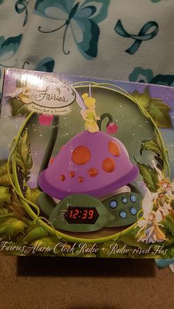 Disney Tinkerbell Alarm Clock Kids