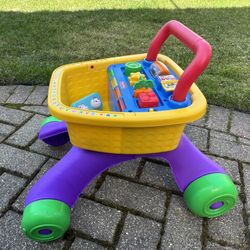 Fisher Price Stroll n Learn Shopping Cart