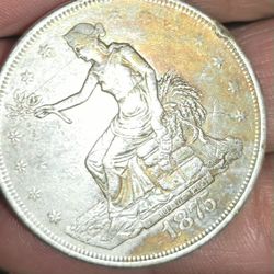 TRADE DOLLAR 1875-CC