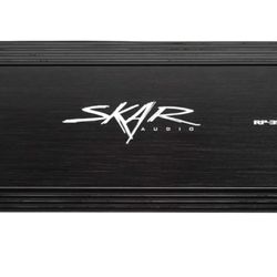 Skar Audio RP-3500.1D Monoblock Class D MOSFET Amplifier with Remote Subwoofer Level Control, 3500W