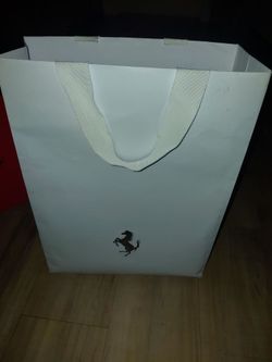 Ferrari Official Shopping Gift Bag
