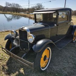 1928 Chevy landau Coupe. Survivor Car