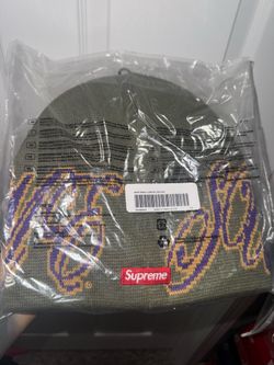 Supreme Cursive Beanie