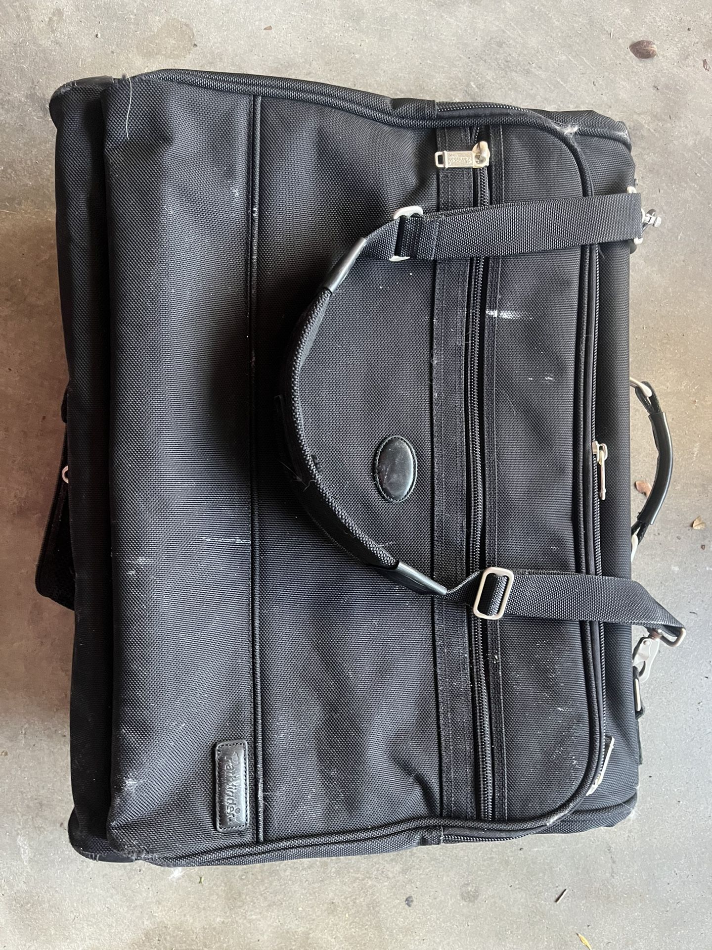 Black Travel Garment Bag