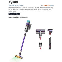 DYSON Gen5detect Cordless Vacuum