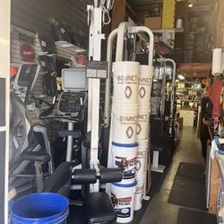 Exercise Machine, Life Fitness Commercial Dual Seated Lat Pull Down