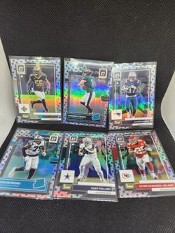 Optic Silver Rated Rookie 'Stars' LOT of 6