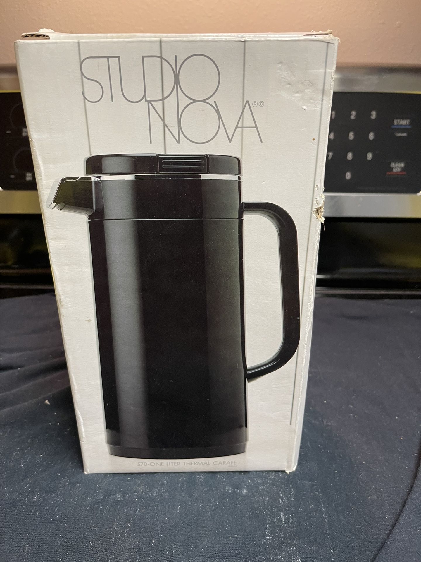 Vintage studio nova 80s coffee carafe thermos