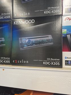 Kenwood Excelon KDC-X305
CD receiver