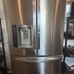 LG stainless steel refrigerator