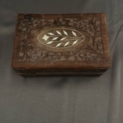 Smaller Wooden Jewelry Box 