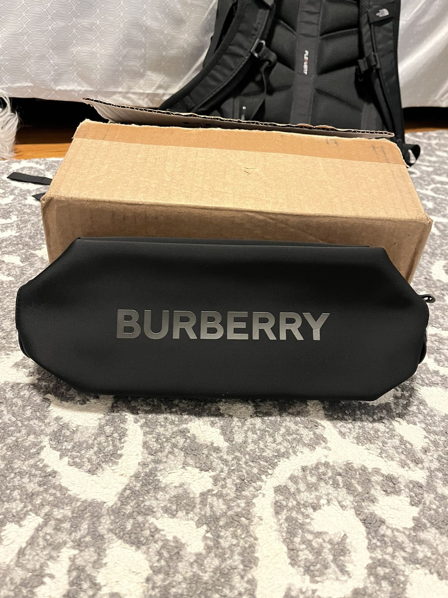 Burberry Beauty Black Travel Makeup Toiletry bag