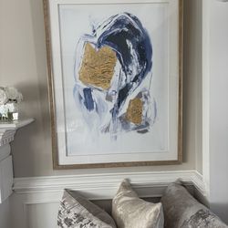 Two pieces of wall art