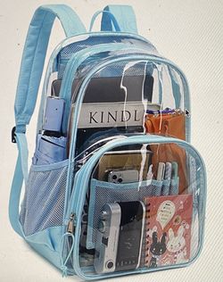 Clear Back Bag, Heavy Duty, Water Proof